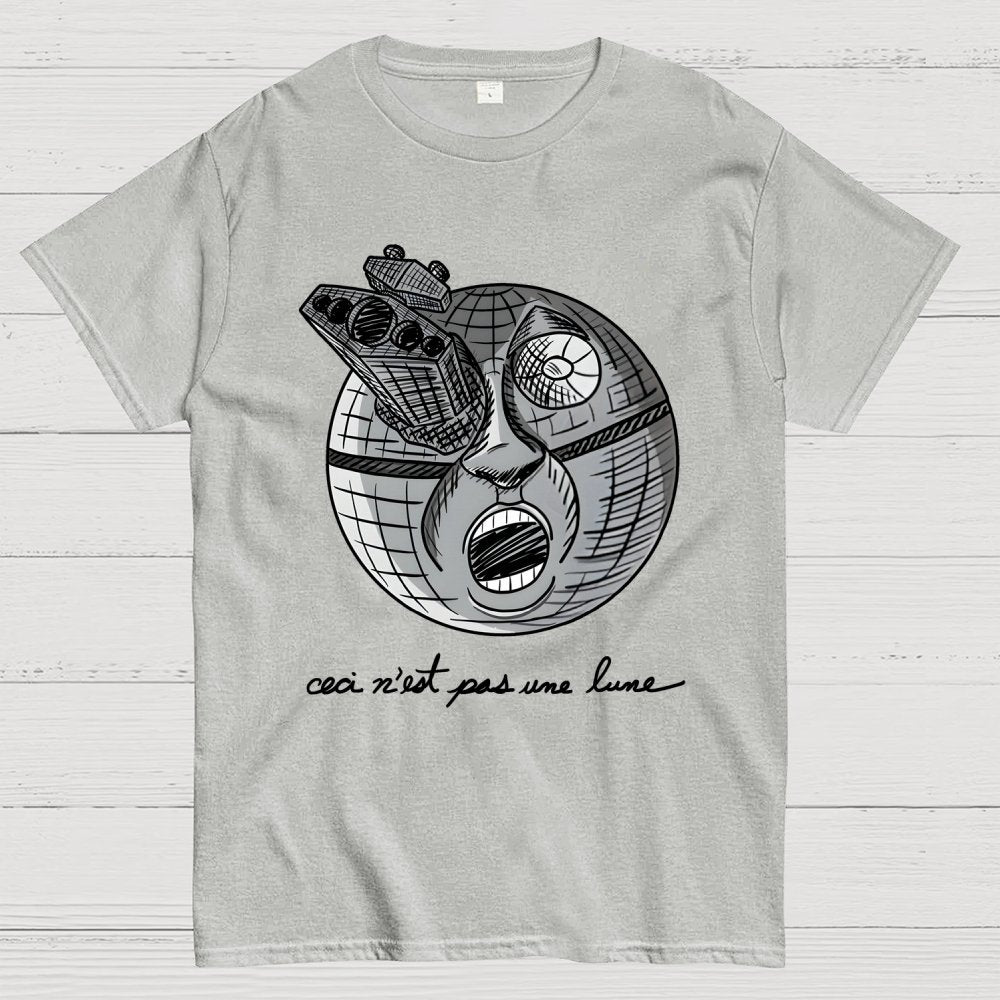 Ceci N’Est Pas Une Lune Geek T-Shirt
