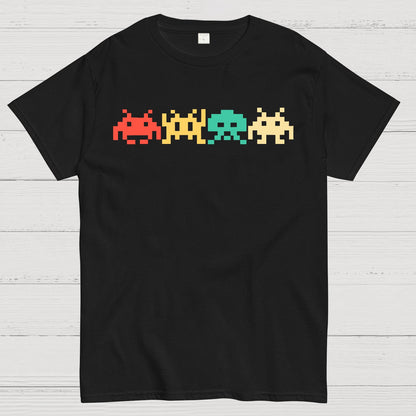 80s Video Game Vintage Geek T-Shirt