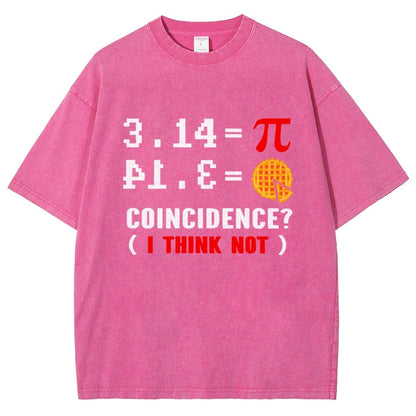 3.14 = pi coincidence (i think not) Vintage Distressed T-shirt