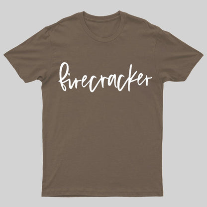 Firecracker 4th Of July Geeky T-Shirt