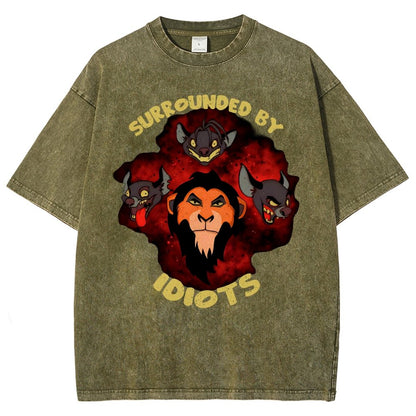 Surrounded By Idiots Vintage Distressed T-shirt