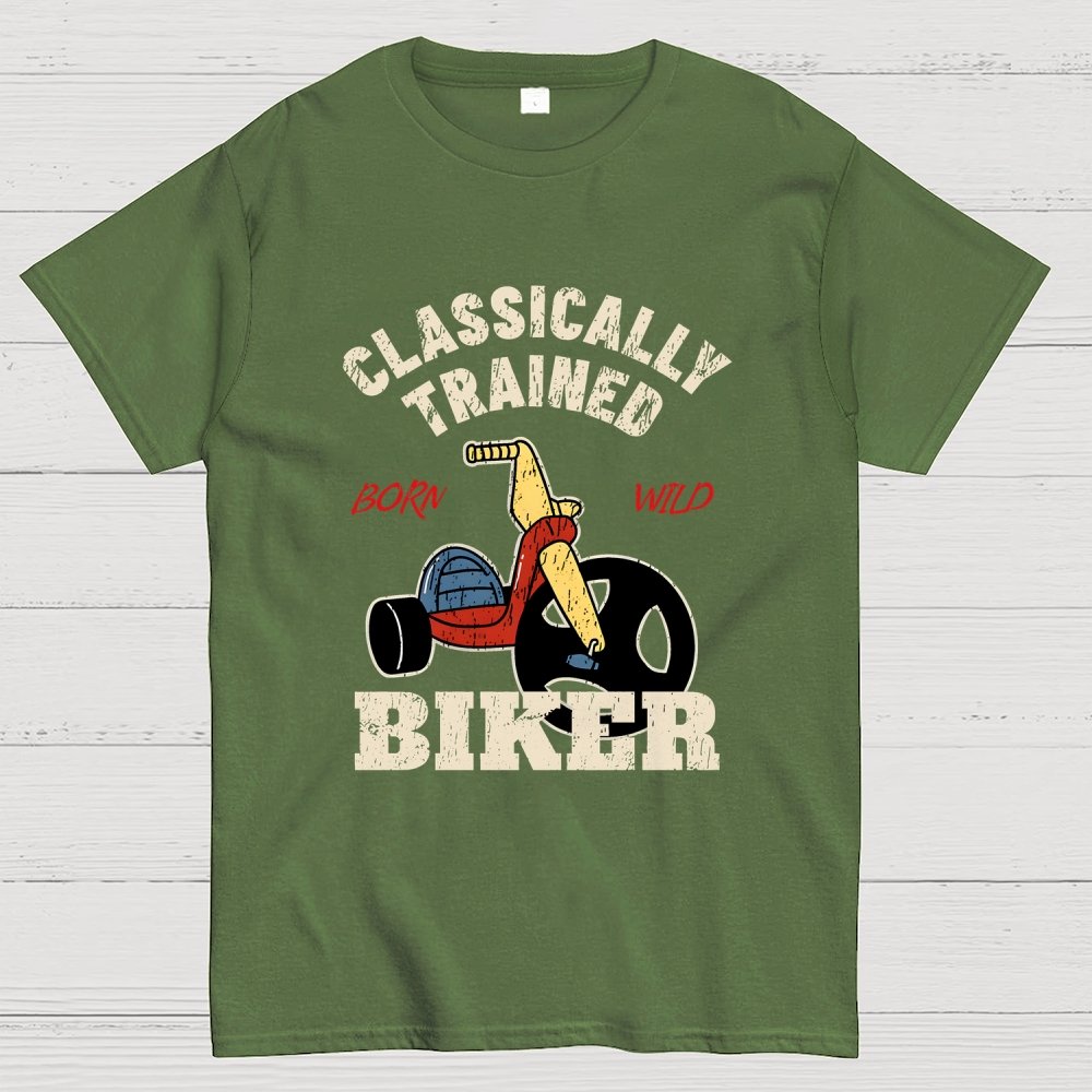 Classically Trained Biker Geek T-Shirt