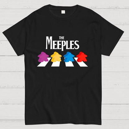Board Gamer The Meeples Geeky T-Shirt
