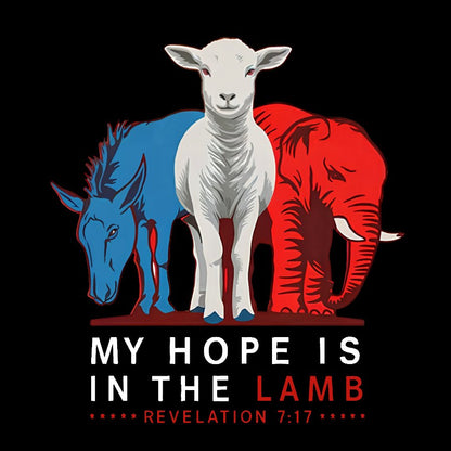 My Hope Is In The Lamb Sarcasm Geek T-Shirt