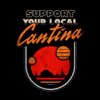 Support Your Local Hangout Geek T-Shirt