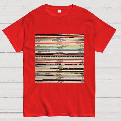 Vintage Vinyl Records Unisex Geek T-Shirt