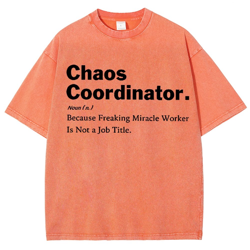 ChaosCraft Vintage Distressed T-shirt