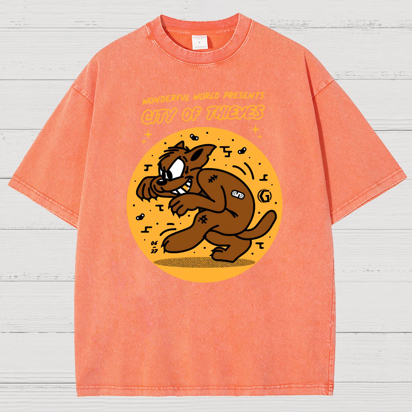 City Of Thieves! Sarcasm Vintage Distressed T-shirt