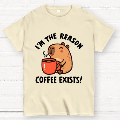 The Reason Coffee Exists Geek T-Shirt