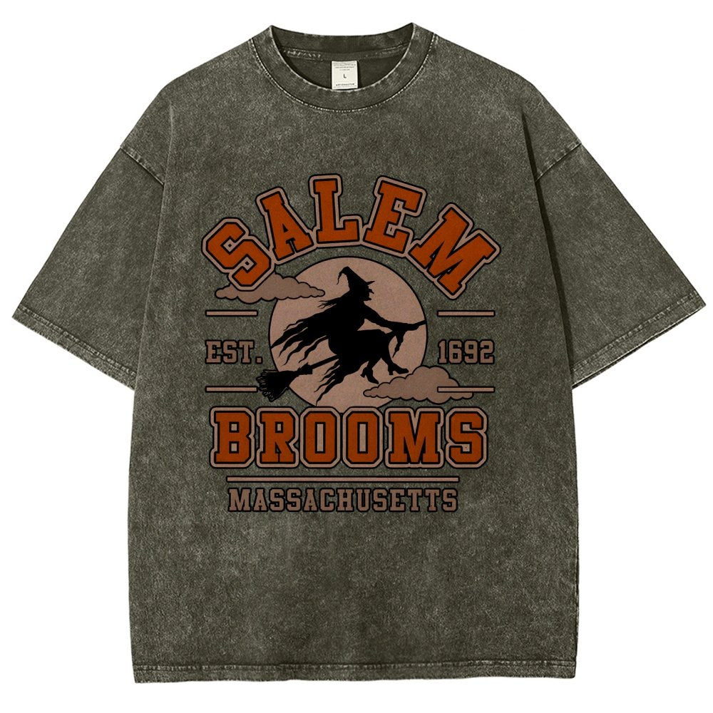 SALEM BROOMS Vintage Distressed T-shirt