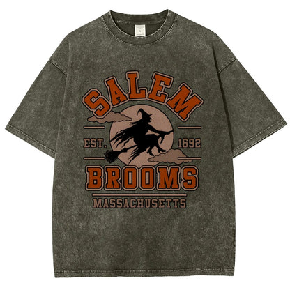 SALEM BROOMS Vintage Distressed T-shirt