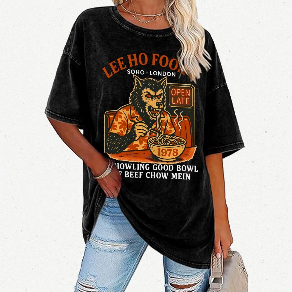 Mystery Town's 1978 Werewolf Vintage Distressed T-shirt