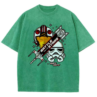 Battle for the Stars Vintage Distressed T-shirt