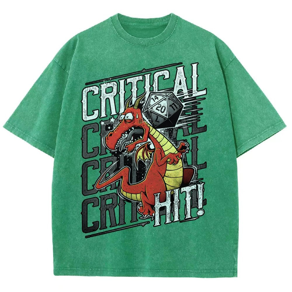 Super Crit Hit Vintage Distressed T-shirt
