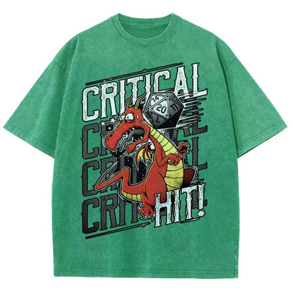 Super Crit Hit Vintage Distressed T-shirt