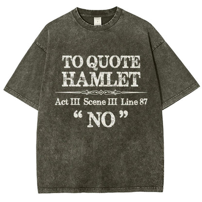Sarcastic Acting Quotes Vintage Distressed T-shirt