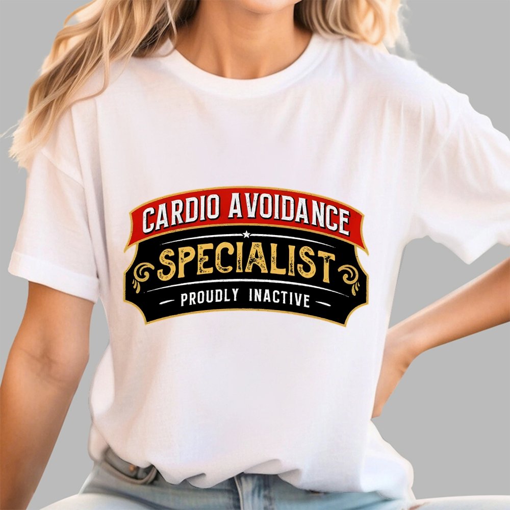 Cardio Avoidance Specialist Geek T-Shirt