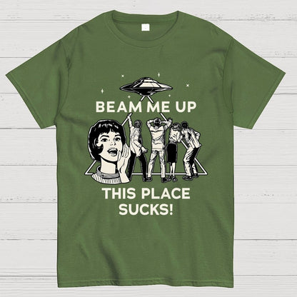 ZAP ME OUT THIS PLACE SUCKS! Geek T-Shirt