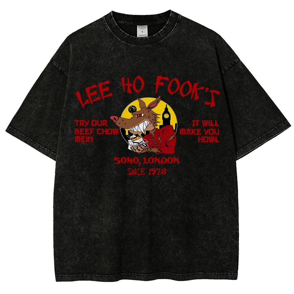 Lee Ho Fooks Soho London Since 1978 Vintage Distressed T-shirt