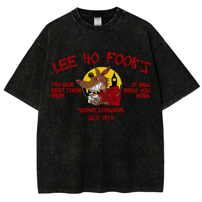 Lee Ho Fooks Soho London Since 1978 Vintage Distressed T-shirt