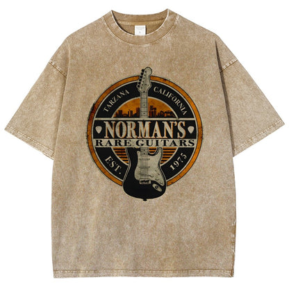 Norman S Rare Guitars Essential Vintage Distressed T-shirt
