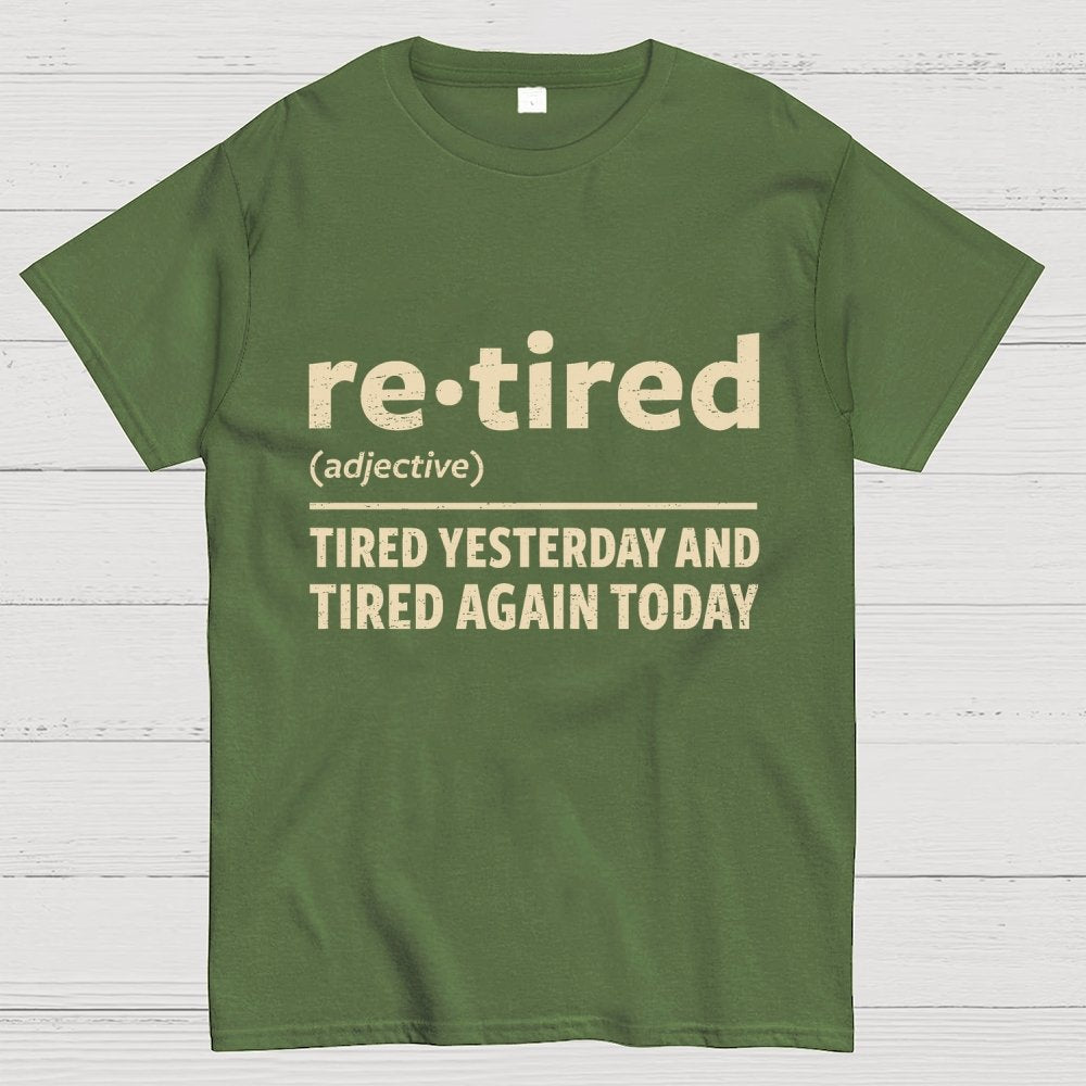 I Am Retired Geek T-Shirt