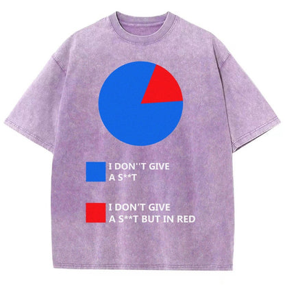 I Don't Give A S**t Vintage Distressed T-shirt