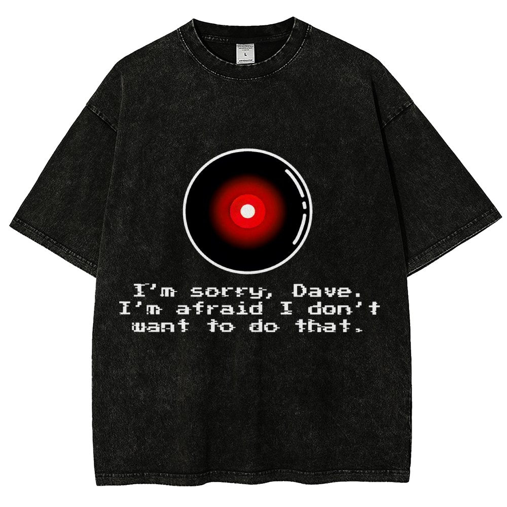 An Introvert's Odyssey I‘m sorry dave Vintage Distressed T-shirt