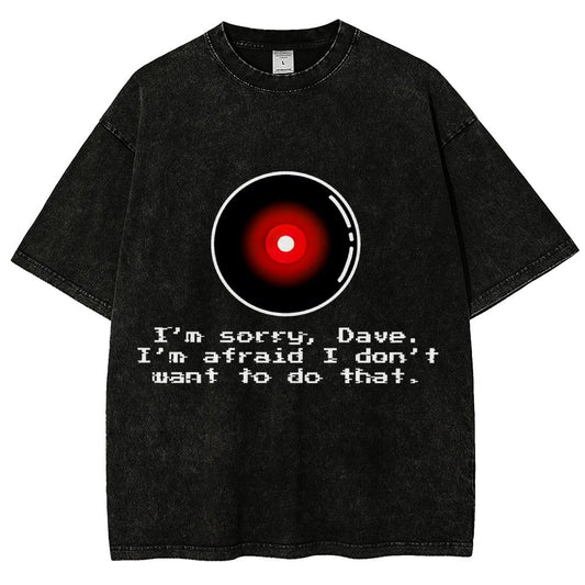 An Introvert's Odyssey I‘m sorry dave Vintage Distressed T-shirt