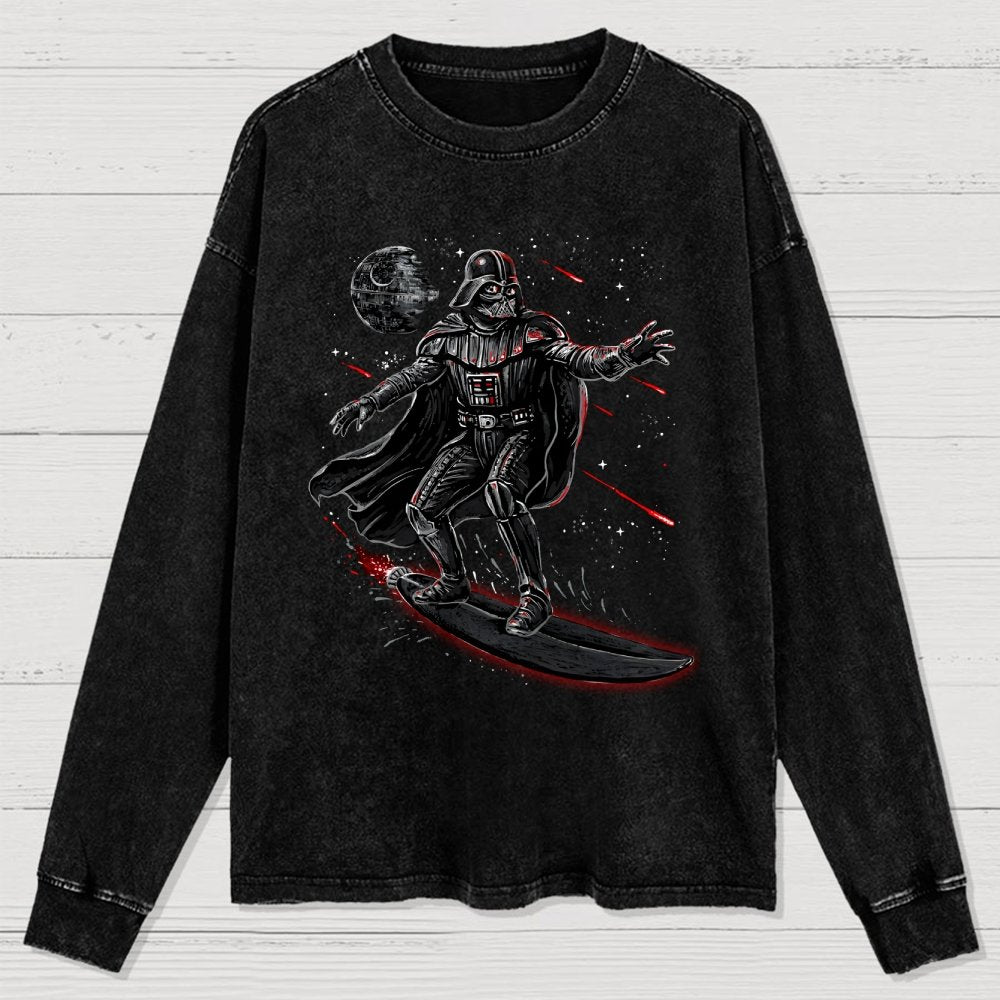 Lord of the swell Washed Long Sleeve Tee
