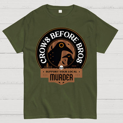 Crows Before Bros Geek T-Shirt