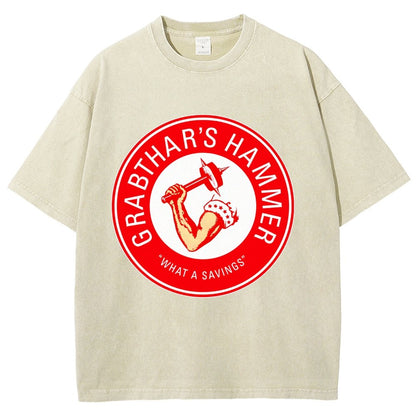 By Galactic's hammer… what a savings. Vintage Distressed T-shirt