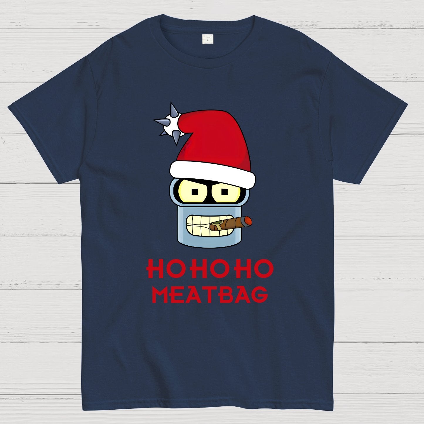 Ho-Ho-Ho！Meatbag Geek T-Shirt