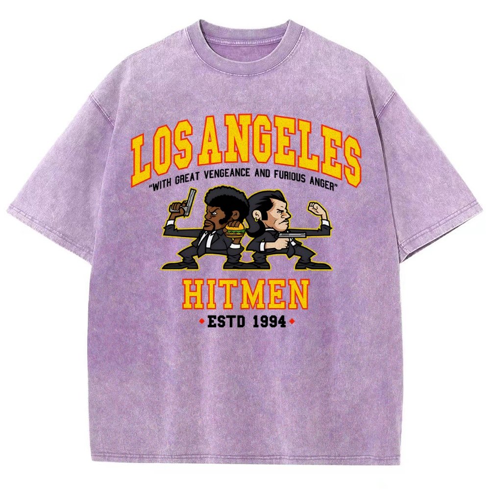 Los Angeles Hitmen Vintage Distressed T-shirt