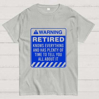 Retired Warning Geek T-Shirt