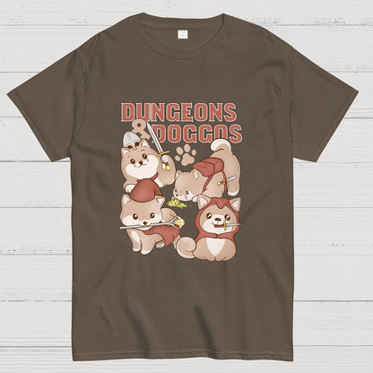 Dungeons And Doggos Nerdy T-Shirt