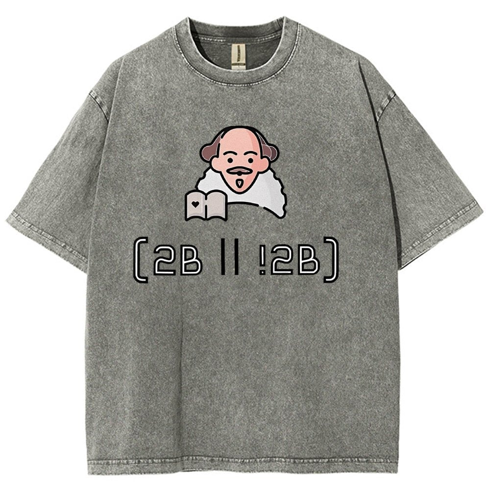To Be Or Not To Be That Is The Question Essential Vintage Distressed T-shirt