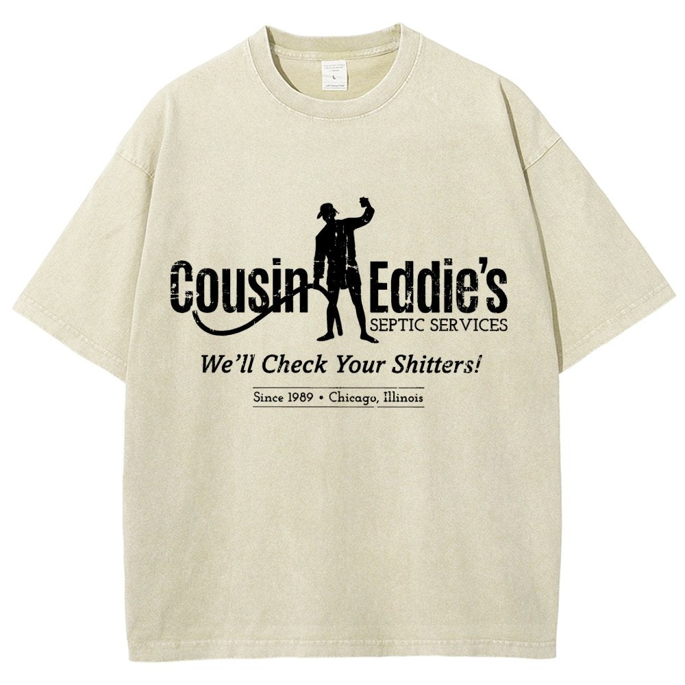 Neighbor Joe's Septic Services Vintage Distressed T-shirt