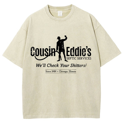 Neighbor Joe's Septic Services Vintage Distressed T-shirt