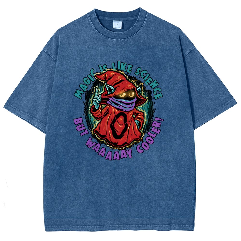 Magic Is Like Science Vintage Distressed T-shirt
