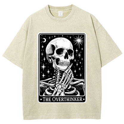 The Overthinker Vintage Distressed T-shirt