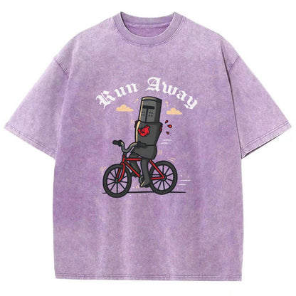 Run Away Vintage Distressed T-shirt