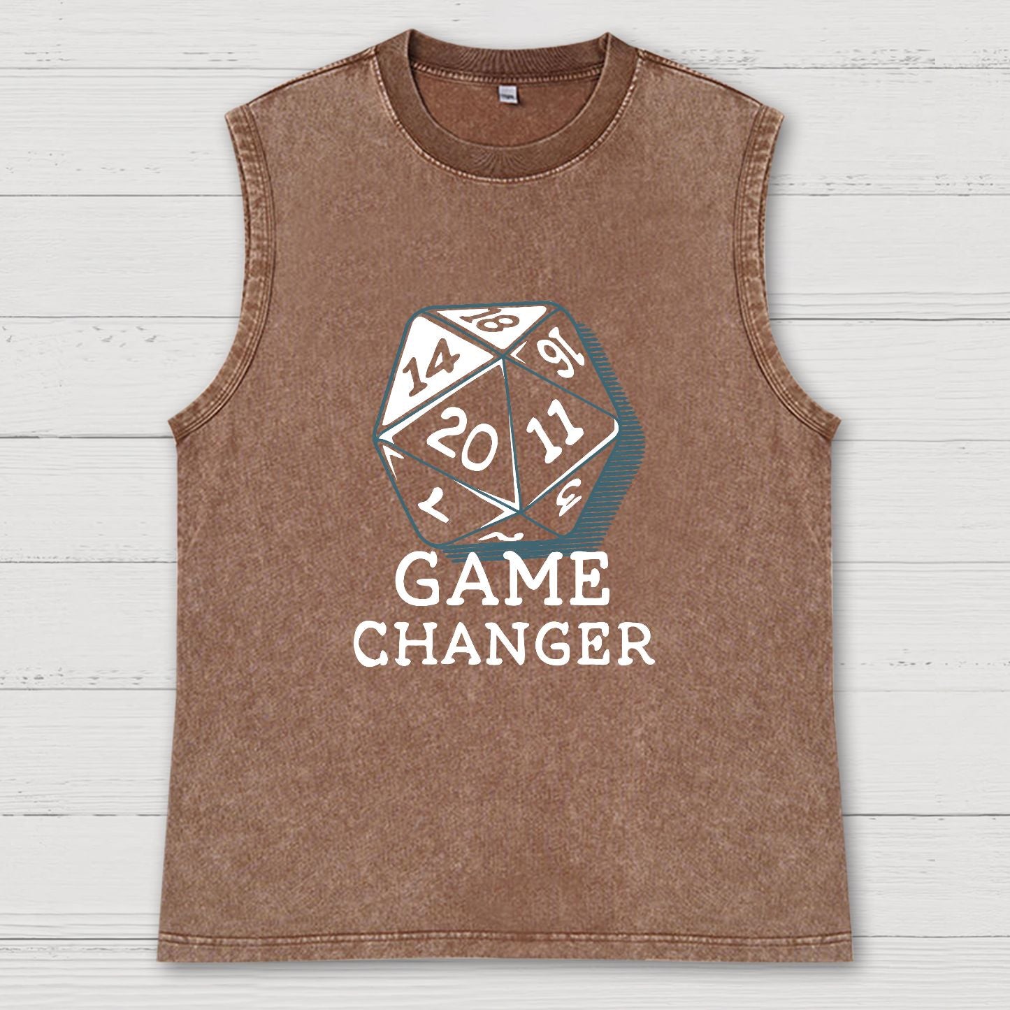 Game Changer Vintage Distressed Washed Tank