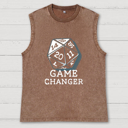 Game Changer Vintage Distressed Washed Tank