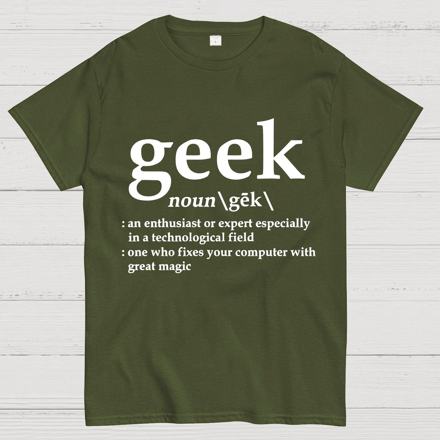 Geek Definition Geeky T-Shirt