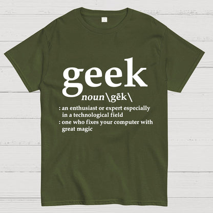Geek Definition Geeky T-Shirt
