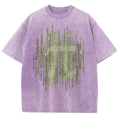 Enter The Pi Vintage Distressed T-shirt