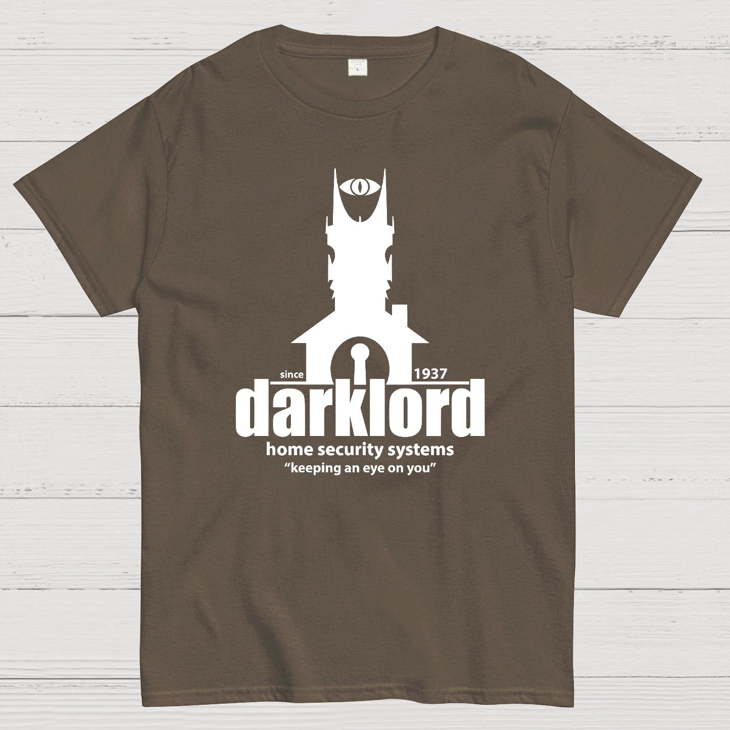 Dark Lord Home Security Systems Geek T-Shirt