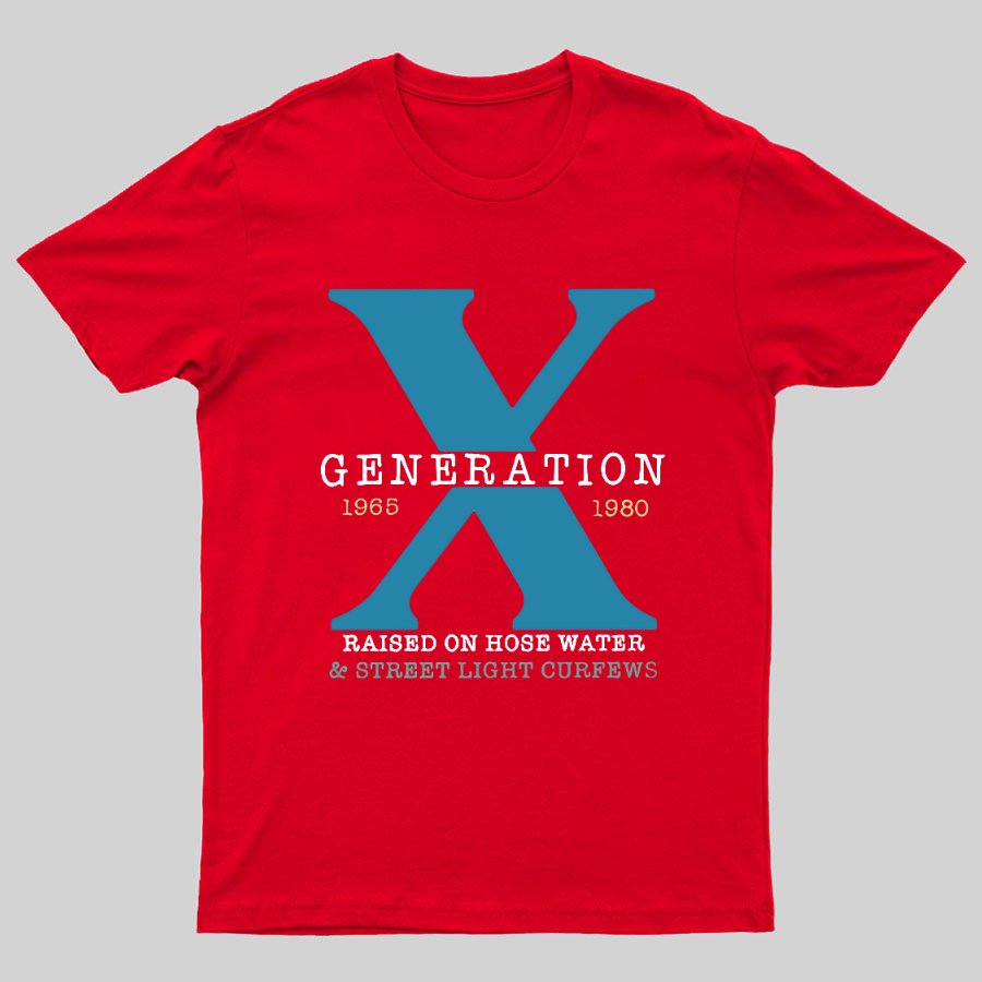 Generation X Geeky T-Shirt
