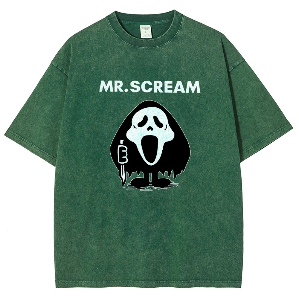 Mr. Scream Vintage Distressed T-shirt
